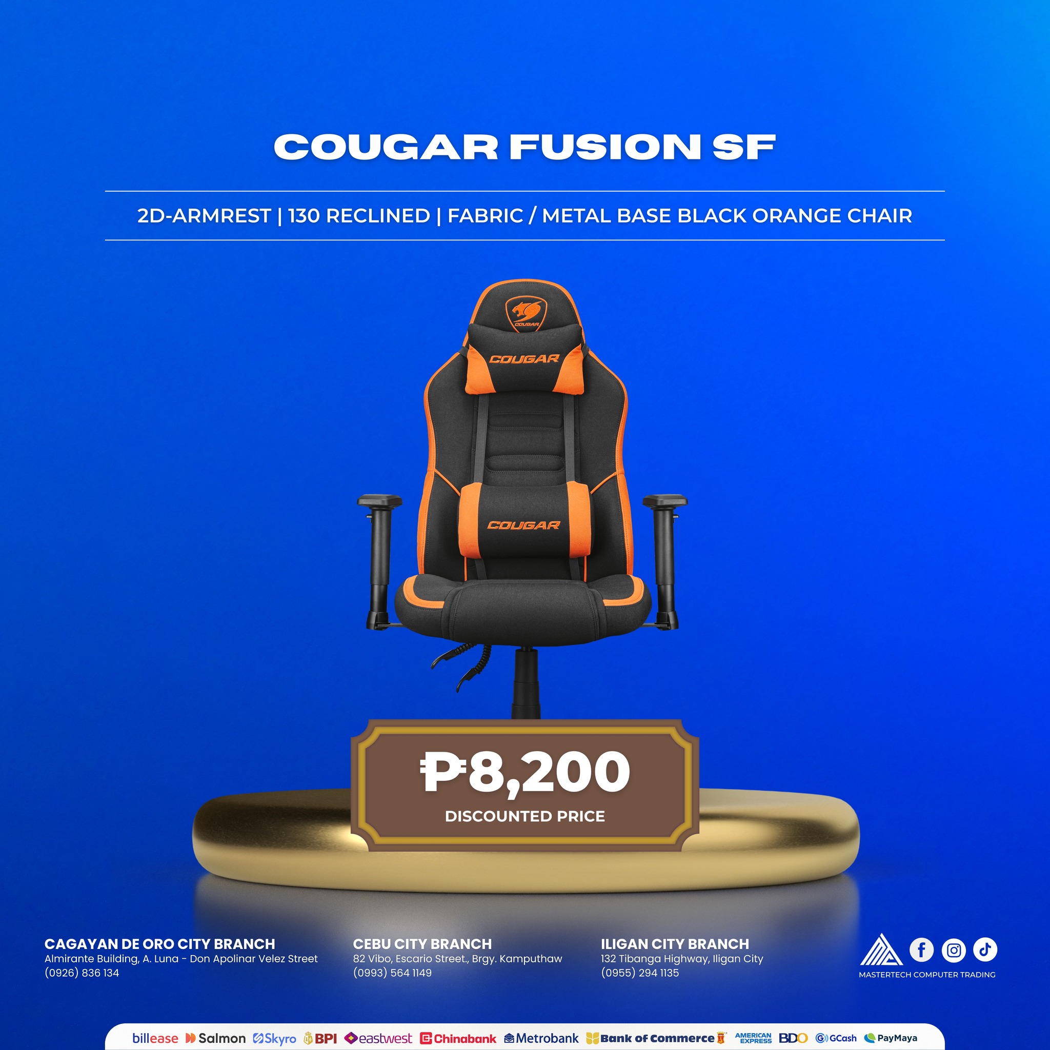 Gaming chair promo four