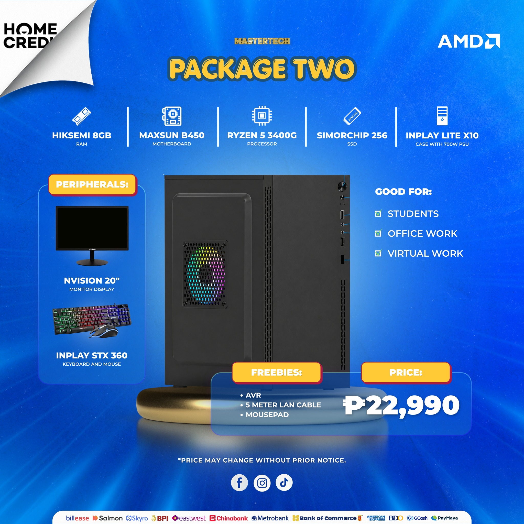 Desktop package promo two